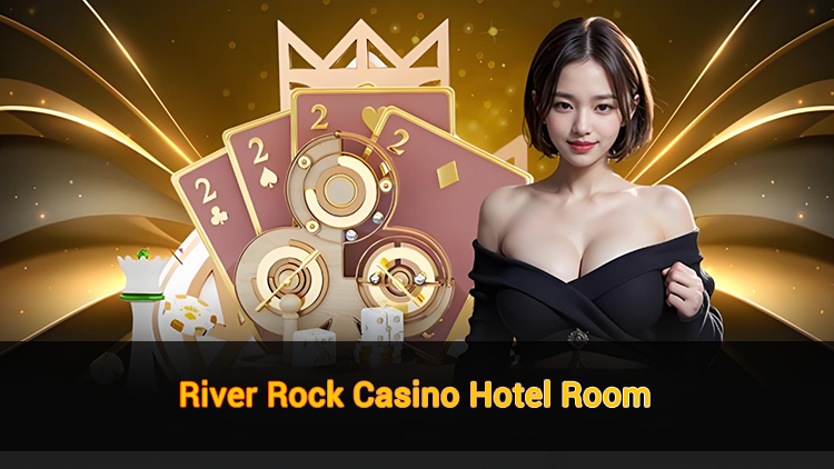 Luxury River Rock Casino hotel room with modern decor and Fraser River views.